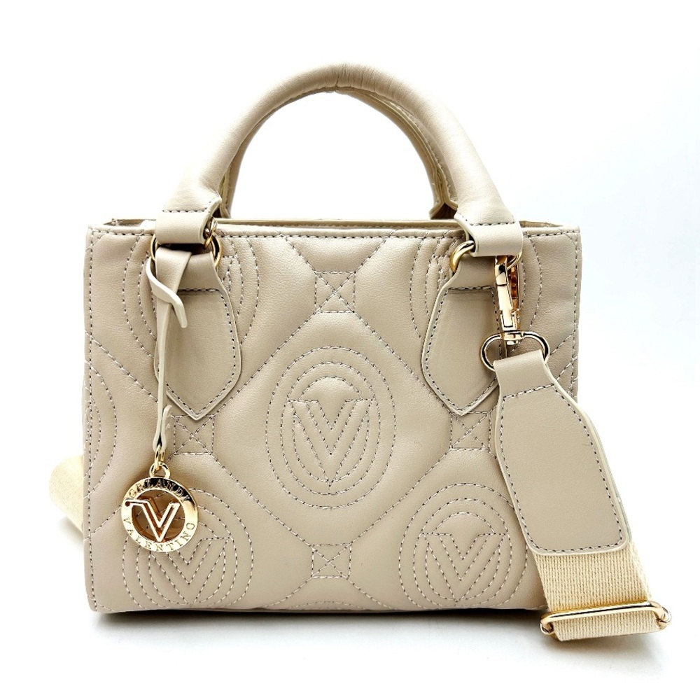 VALENTINO | Orlandi Quilted Leather Tote‎ Bag (V-2012)